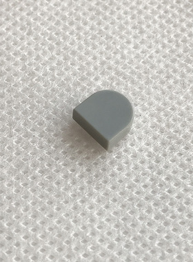 全新LEGO乐高 24246 1x1 侧圆弧光面板 6151688 6250597 浅灰色
