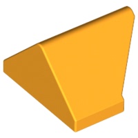 全新乐高LEGO 3049c 2x1反斜面 倒角斜面 6208781 6015238 中黄色