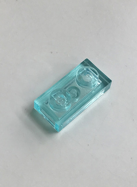 全新乐高LEGO 3023 6225 1X2 基础板 6051918 6240222 透明浅蓝色