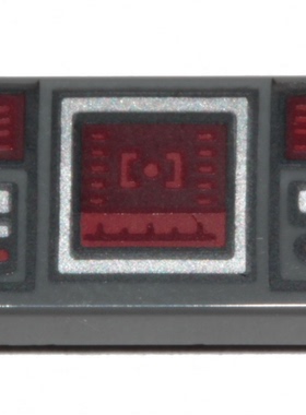 全新乐高LEGO 3069bpb777 1x2光面板 仪表 控制台 6291791 深灰色