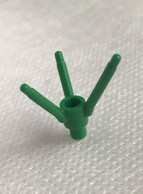 全新乐高LEGO 24855 植物 3杆 花茎干 树杈 6135278 6269971 绿色