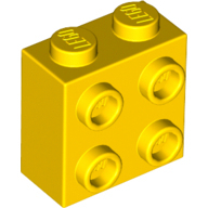 全新乐高LEGO零件配件MOC 22885 1x2 单面带凸点砖 6313592 黄色