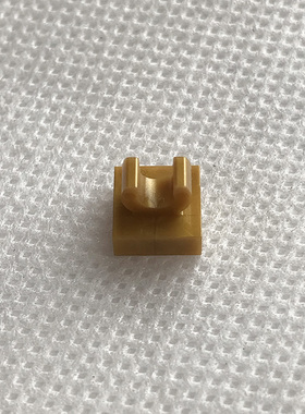 全新乐高LEGO 15712 1x1 O型夹口铰链板 6071259 6262138 珍珠金