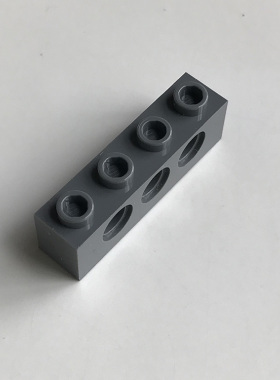 全新乐高LEGO正品零件 3701 1x4 带3孔砖 370127 4213607 深灰色
