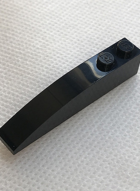 全新LEGO乐高正品零件MOC 42022 41762 6x1 弧形砖 4160393 黑色