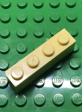 全新乐高LEGO正品零件配件MOC 3010 1x4 基础砖 6036232 浅黄色