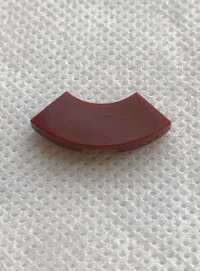 全新LEGO乐高正品零件 27925 2x2 1/4圆弧光面板 6172632 深红色