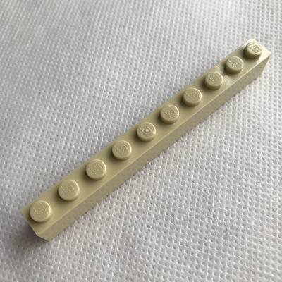 全新乐高LEGO正品零件配件MOC 6111 1x10 基础砖 4166138 米色