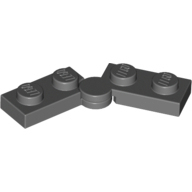 全新乐高LEGO 2429c01 73983 1x4 铰链板 4271344 6102774 深灰色