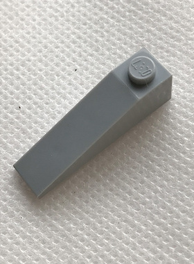 全新乐高LEGO正品零件 60477 18° 4x1 斜坡面砖 6013497 浅灰色