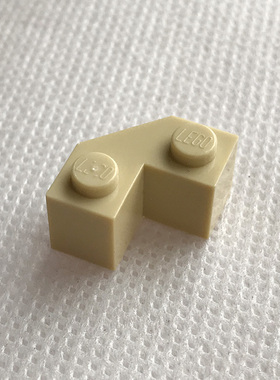 全新乐高LEGO正品零件配件 87620 2x2 楔形砖 多面 6148265 米色