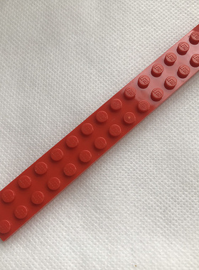 全新LEGO乐高正品零配件 4282 2x16 基础板 428221 红色