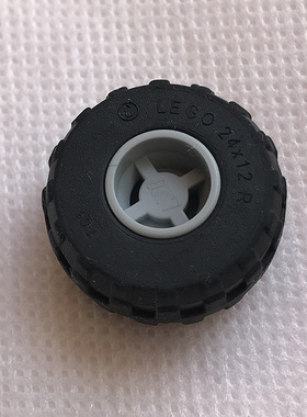 LEGO乐高 56890 6014 24(11)x12mm轮胎 轮毂 6162541 4211764 黑