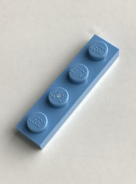 全新乐高LEGO正品零件配件MOC 3710 1x4 基础板 4179828 中蓝色