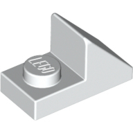 全新乐高LEGO正品92946 15672 1x2斜坡面砖 6069002 6015912 白色