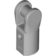 全新LEGO乐高正品 23443 49755 单侧带接柄连接件 6343976 浅灰色