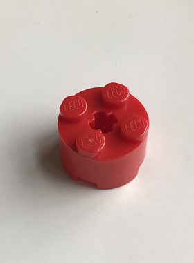 全新乐高LEGO正品零件配件 6143 2x2 圆柱砖 3941  614321 红色