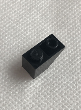全新乐高LEGO正品零件MOC 3665 2x1倒斜坡面砖 反向 366526 黑色