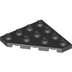 全新乐高LEGO正品零件配件MOC 30503 4x4 楔形板 4160025 黑色