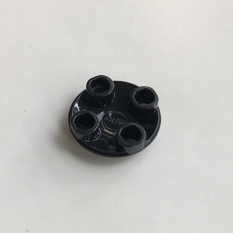 全新乐高LEGO正品零配件MOC 2654 2x2圆扣板 圆顶板 4278359 黑色