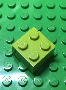 全新LEGO乐高正品零件MOC 3003 6223 2x2 基础砖 4220632 浅绿色