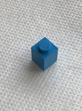 全新乐高LEGO正品零件配件MOC 3005 1x1 基础砖 6225538 深湖蓝色