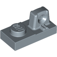 全新乐高LEGO正品零件 30383 1x2 顶部带铰链板 6173163 沙蓝色