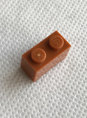 全新乐高LEGO正品零件 3004 1x2 基础砖 4164441 4579659 深橙色