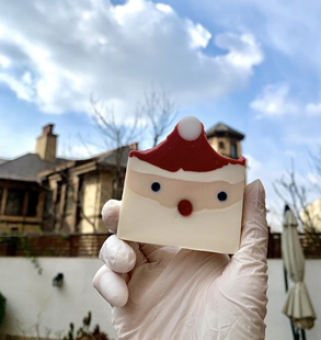 圣诞节手工皂小礼物可爱卡通实用朋友同学圣诞老人雪人小红书抖音