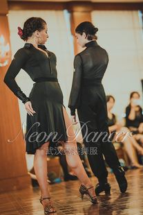Neon Dancer女士拉丁舞服 Anna同款连衣裙 女拉丁艺考服
