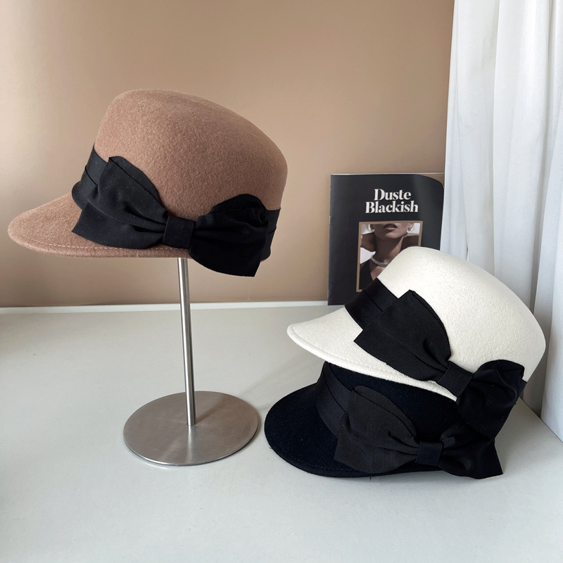 毡帽马术帽日本秋冬季