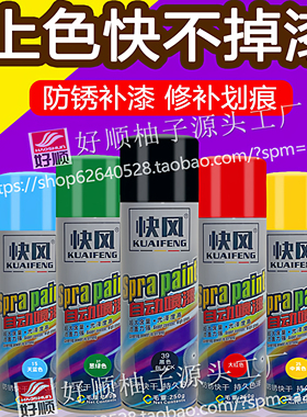 自动喷漆手摇喷漆金属防锈家具木器漆汽车涂鸦墙面黑白色油漆小瓶