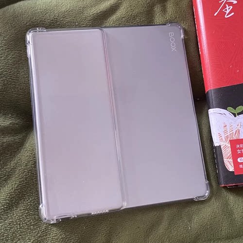适用于Boox文石Leaf5保护壳Leaf 5C清水壳Leaf5+电子书阅读器全包气囊透明壳保护套防刮摔TPU水晶软壳简约7寸