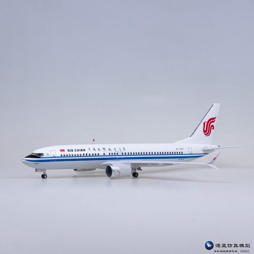 客机飞机模型国航737仿真拼装