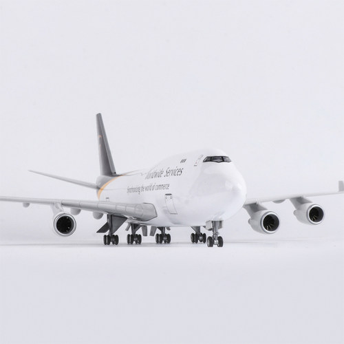 UPS飞机模型运费险747货机仿真