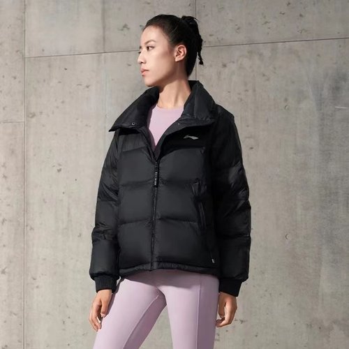 李宁短羽绒服2022冬女子健身系列
