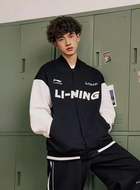 中国李宁帽衫时装周走秀款反伍联名潮流时尚篮球训练连帽卫衣 8