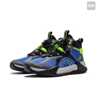 Li Ning/李宁舒适耐磨减震回弹加绒加厚防泼水户外运动鞋儿童