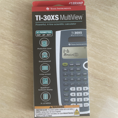 【精算师考试推荐】德州仪器 TI-30XS MultiView 科学函数计算器