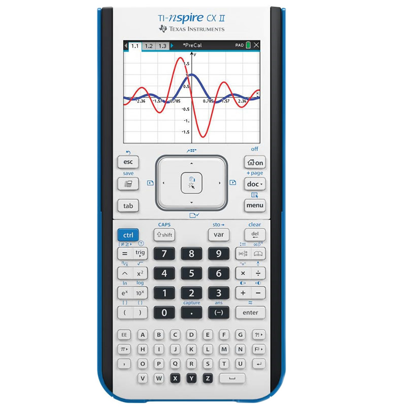 德州仪器TI-nspire CX II彩屏图形计算器SAT IB AP ACT考试计算器
