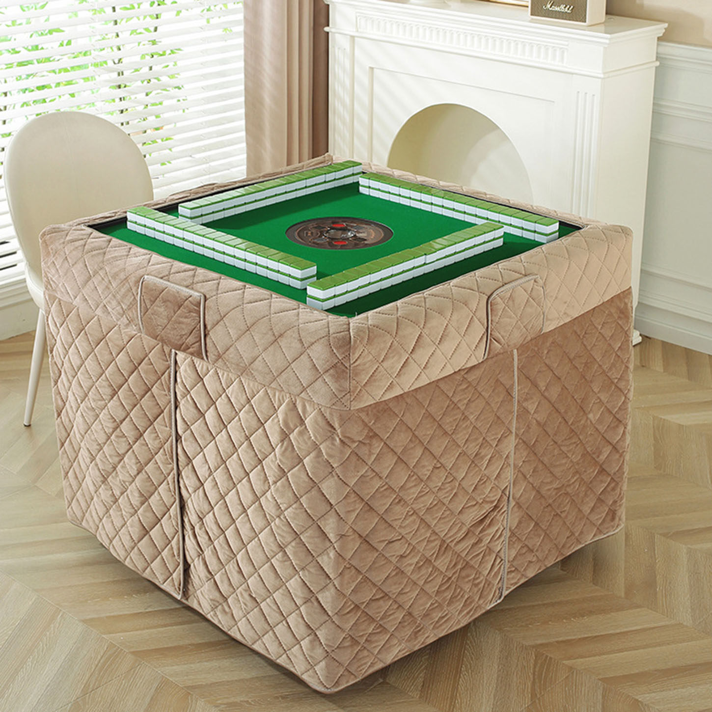 麻将机烤火取暖桌罩桌套电暖桌罩烤火炉被围裙桌布毛绒加厚正方形,居家布艺,烤火罩,淘宝优惠券,粉丝福利购,淘宝优惠卷