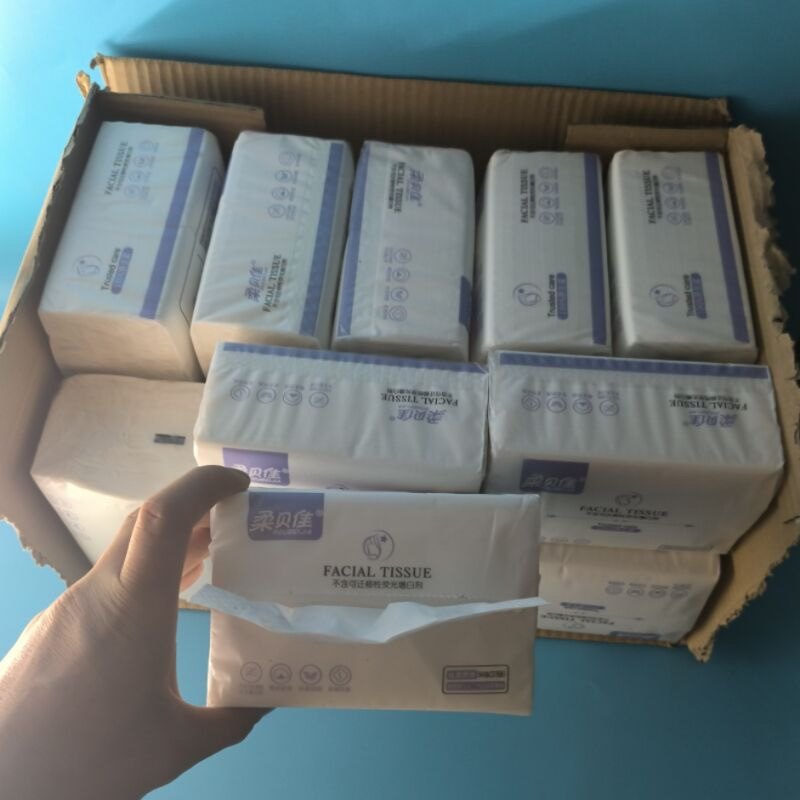 柔贝佳抽取式面巾纸母婴适用抽纸巾家用15包整箱清仓卫生纸餐巾纸