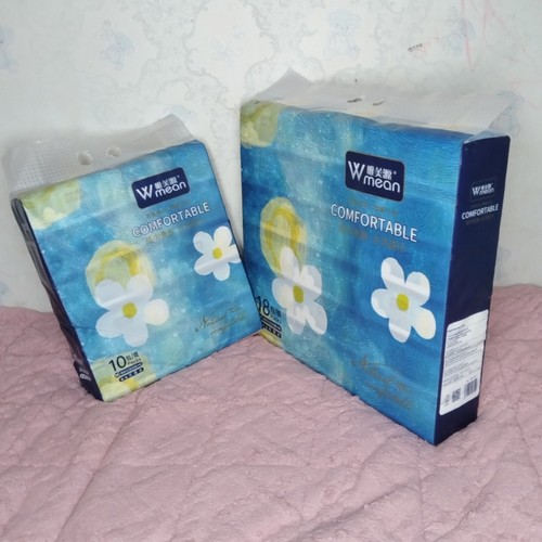 新款唯美源抽纸巾10包竹浆绵柔加厚餐巾纸卫生纸家用面巾纸18包邮