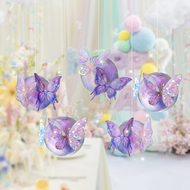 ins房间装饰透明球商场吊饰