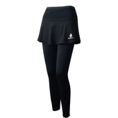 北斯途春夏秋冬跑步健身运动越野水袋微压缩吸汗速干假两件长裤 裙