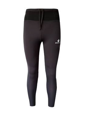 BESUTO北斯途超厚加绒速干跑步健身紧身裤保暖放手机反光高弹长裤