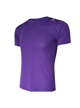 BESUTO北斯途圆领吸汗速干超轻超薄运动跑步健身越野反光短袖T恤