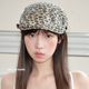 feytiy 豹纹前进帽时髦单品春夏个性 蓓蕾帽复古鸭嘴帽潮酷亚文化
