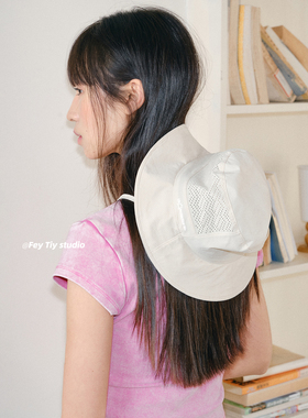 feytiy 56克超轻 时髦机能户外渔夫帽登山徒步速干防晒帽盆帽男女