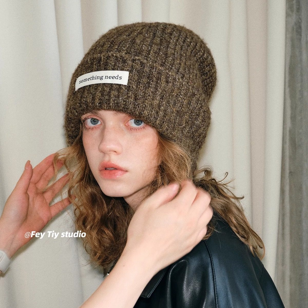 feytiy 定制版型 显脸小针织冷帽堆堆帽百搭秋冬季保暖毛线帽男女,服饰配件/皮带/帽子/围巾,帽子,淘宝优惠券,粉丝福利购,淘宝优惠卷